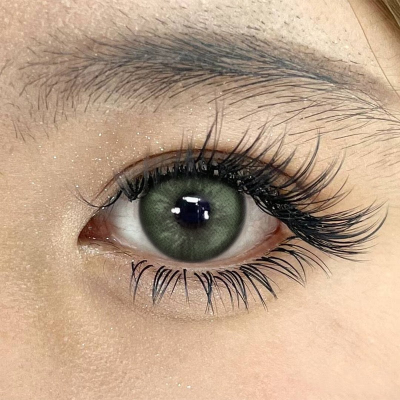 Irithel Lenses / Natural Pattern Green