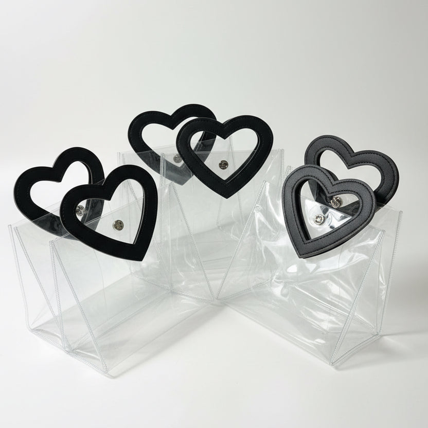 + HEART PACKAGING BAG !