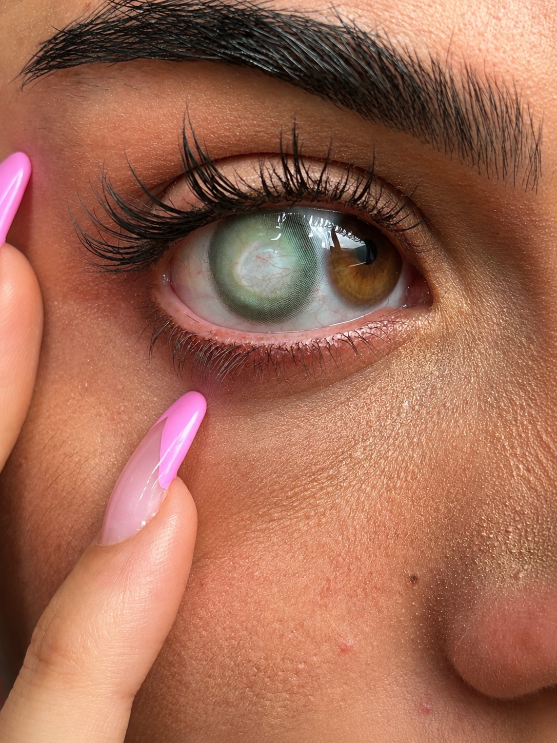 Irithel Lenses / Natural Pattern Green