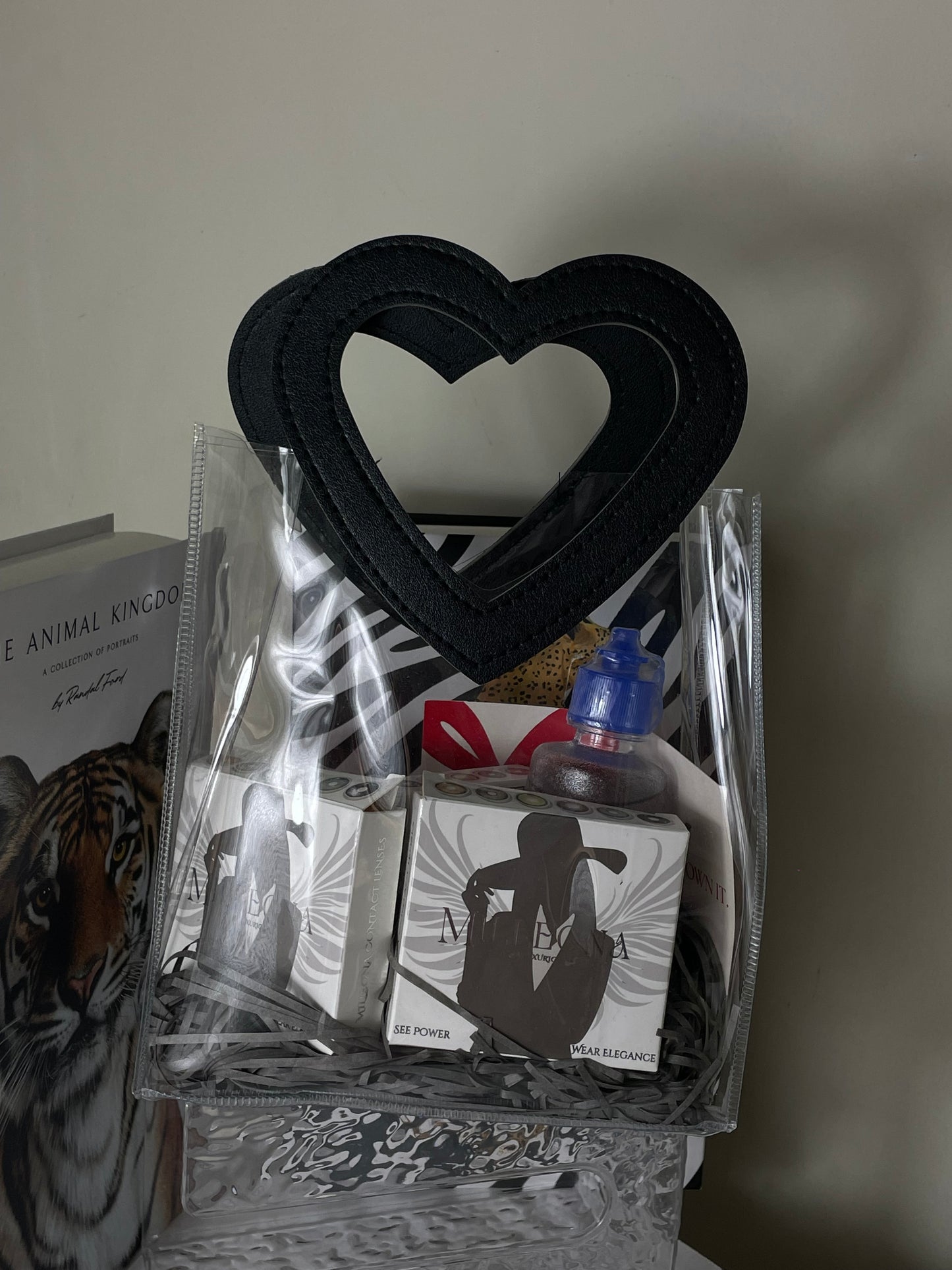 + HEART PACKAGING BAG !