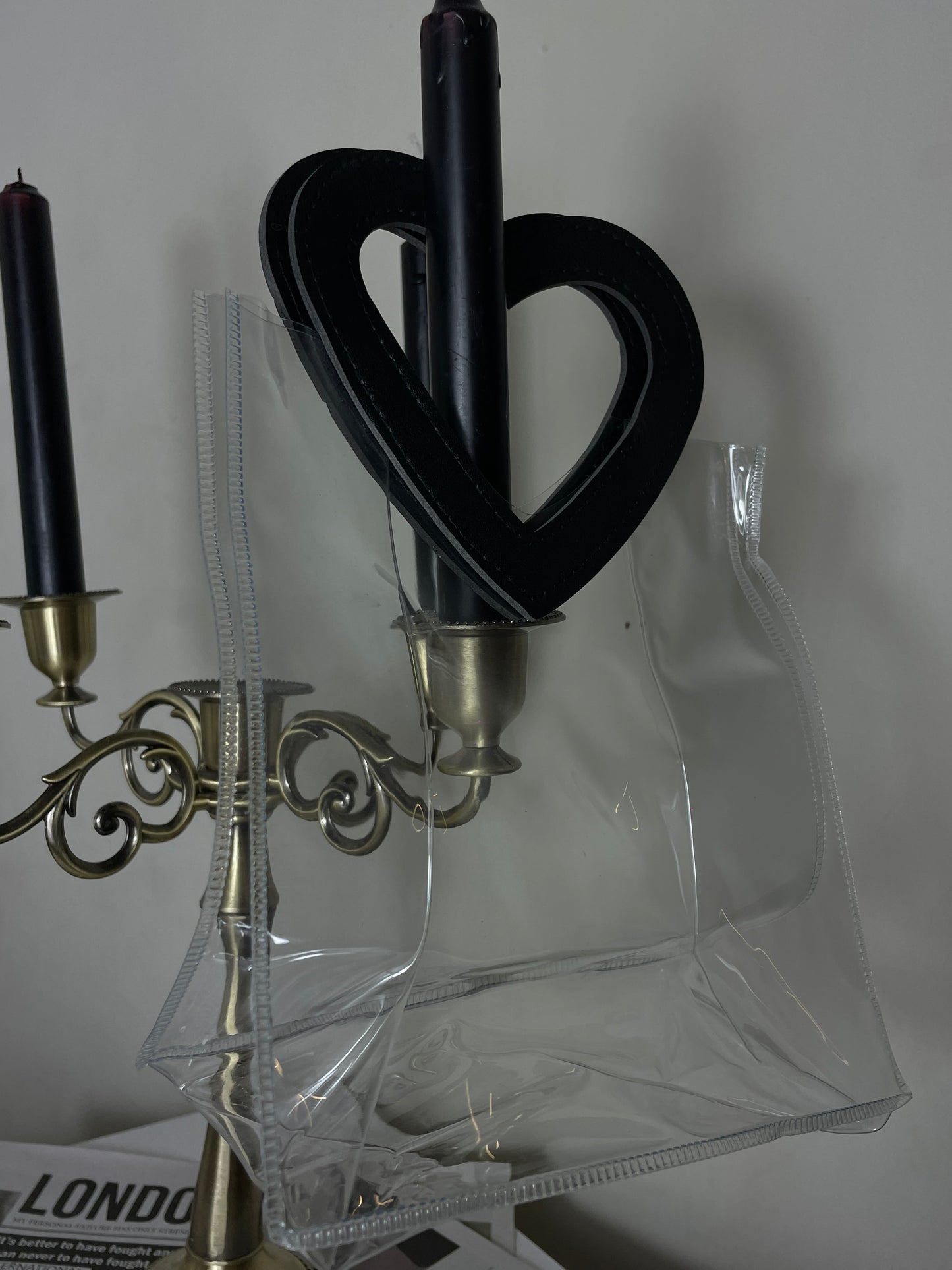+ HEART PACKAGING BAG !